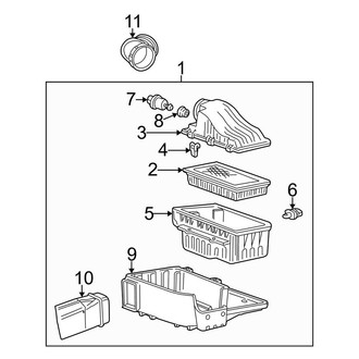Ford OE - Engine - Air Intake (7.3L)