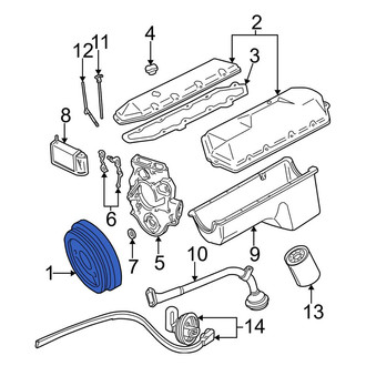 Ford OE - Engine Crankshaft Pulley