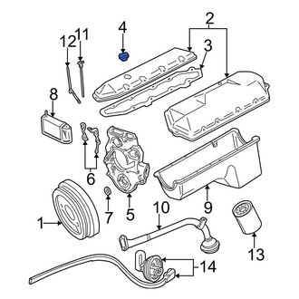 Ford OE - Engine Oil Filler Cap