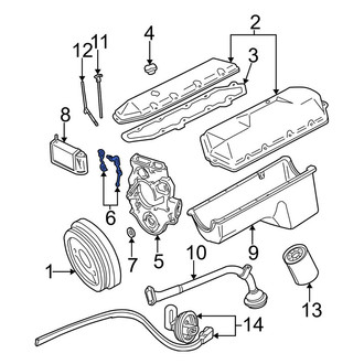 Ford OE - Engine Timing Cover Gasket