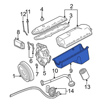 Ford OE - Engine Oil Pan