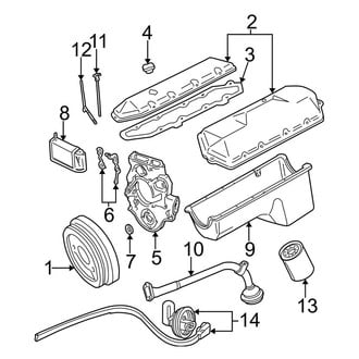 Ford OE - Engine Parts (Cab & Chassis - Crew Cab / Cab & Chassis - Conventional 7.3L)