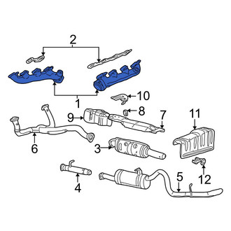 Ford OE - Right Exhaust Manifold