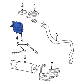 Ford OE - Vacuum Reservoir