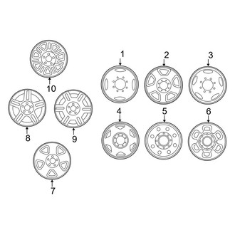 Ford OE - Wheels (Cab & Chassis - Crew Cab / Cab & Chassis - Conventional)