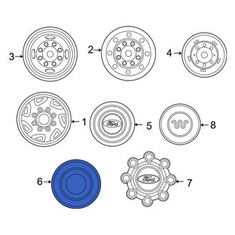Ford OE - Wheel Cap