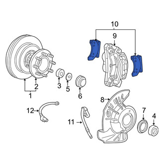 Ford OE - Front Disc Brake Pad Set