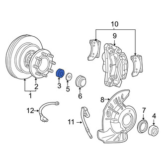 Ford OE - Front Outer Wheel Bearing