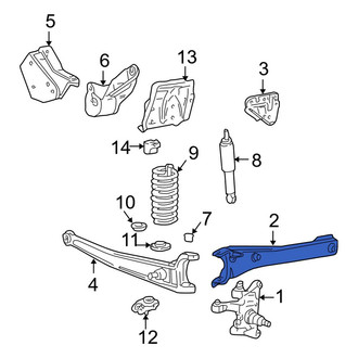 Ford OE - Front Right Radius Arm