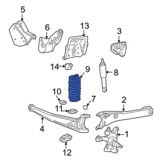 Ford OE - Front Coil Spring