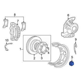 Ford OE - Wheel Bearing Dust Cap