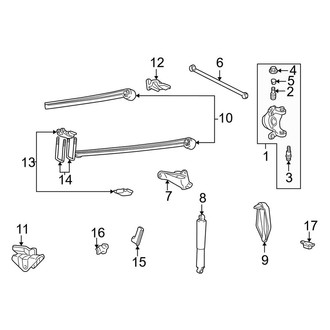 Ford OE - Front Suspension - Suspension Components (4 X 4)