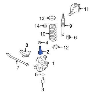 Ford OE - Front Upper Suspension Ball Joint