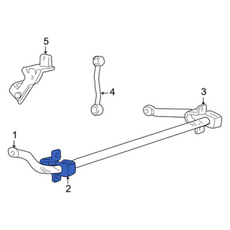 Ford OE - Front Suspension Stabilizer Bar Bushing