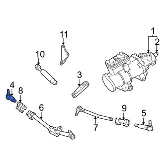 Ford OE - Left Steering Tie Rod End