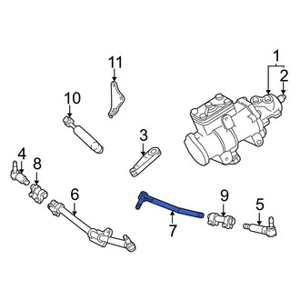 Ford OE - Left Steering Tie Rod End