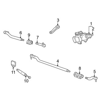 Ford OE - Steering Gear & Linkage (Cab & Chassis - Crew Cab / Cab & Chassis - Conventional 4 X 4)