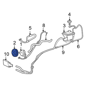 Ford OE - Power Steering Pump Pulley