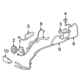 Ford OE - Steering Gear & Linkage - Pump & Hoses