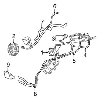 Ford OE - Steering Gear & Linkage - Pump & Hoses (7.3L)