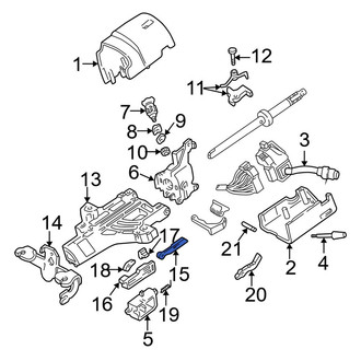 Ford OE - Upper Ignition Switch Actuator