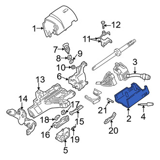 Ford OE - Lower Steering Column Cover