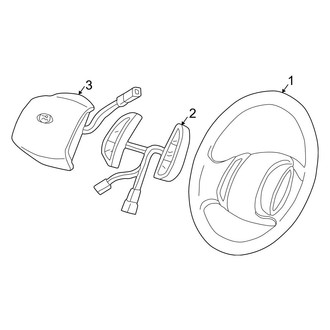 Ford OE - Steering Wheel & Trim (Cab & Chassis - Crew Cab)
