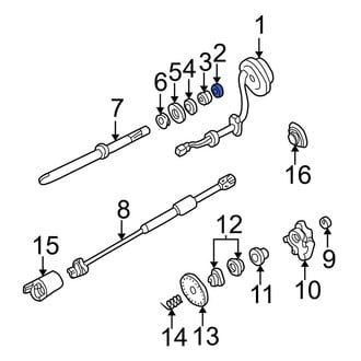 Ford OE - Steering Column Bearing Retaining Ring