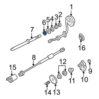 Ford OE - Steering Shaft Washer