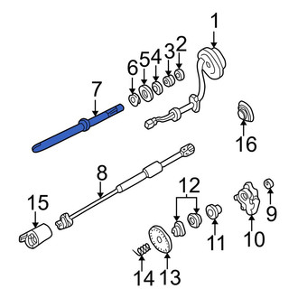 Ford OE - Upper Steering Shaft