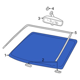 Ford OE - Front Windshield
