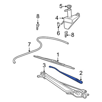 Ford OE - Left Wiper Arm