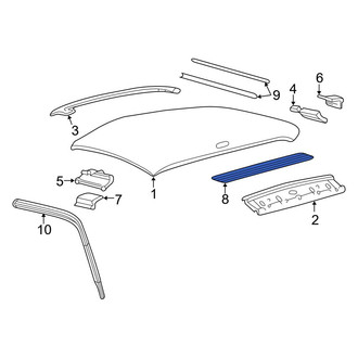 Ford OE - Rear Roof Panel Reinforcement