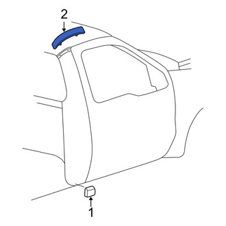 Ford OE - Right Roof Molding