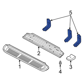 Ford OE - Outer Running Board Mounting Bracket