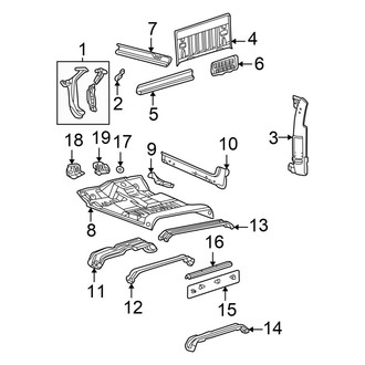Ford OE - Cab - Back Panel (SuperCab)