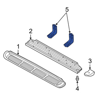 Ford OE - Outer Running Board Mounting Bracket
