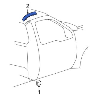 Ford OE - Left Roof Molding