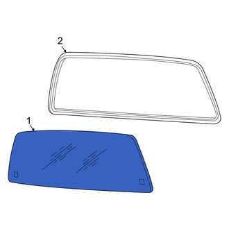 Ford OE - Rear Back Glass