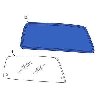 Ford OE - Rear Back Glass Seal
