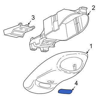 Ford OE - Map Light Lens