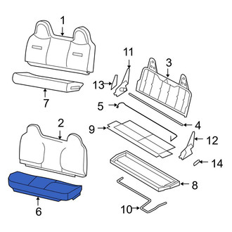 Ford OE - Front Seat Cushion Pad