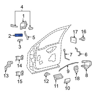 Ford OE - Front Left Keyless Entry Keypad