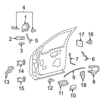 Ford OE - Front Door - Lock & Hardware