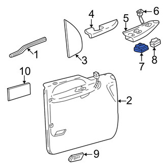 Ford OE - Right Door Window Switch