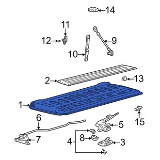 Ford OE - Rear Tailgate