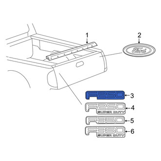 Ford OE - Rear Exterior Decal