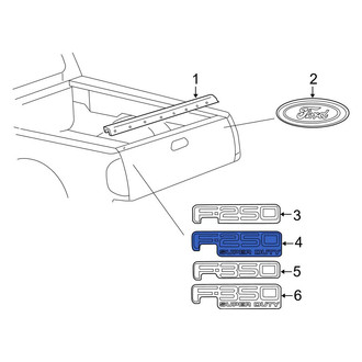 Ford OE - Rear Exterior Decal