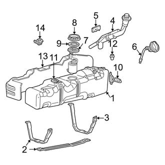 Ford OE - Fuel System Components (Cab & Chassis - Crew Cab / Cab & Chassis - Conventional)