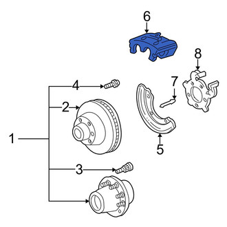 Ford OE - Front Right Disc Brake Caliper